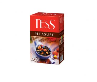  Чай черный рассыпной Тесс TESS Pleasure 90 г