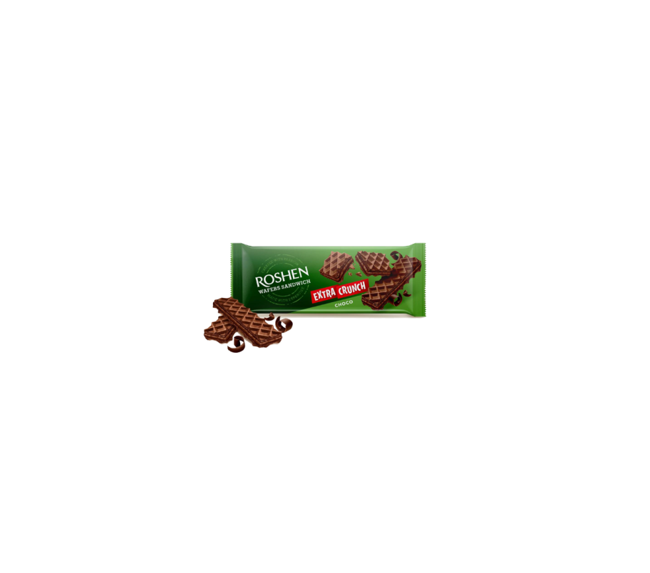 Roshen Рошен Вафлі Wafers Sandwich Crunch шоколад 142 г