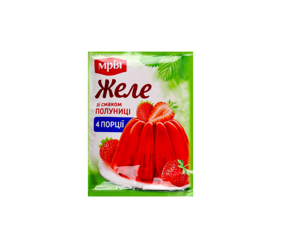 Мрия Желе со вкусом клубники  78г