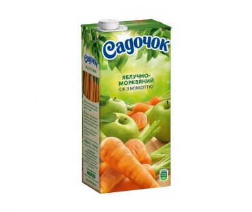  Сок Садочек яблоко-морковь т/п 950г