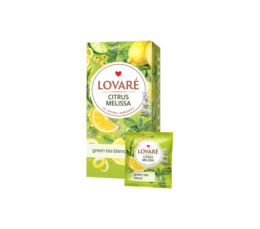 Чай зелений Lovare Мелисса 24 пак