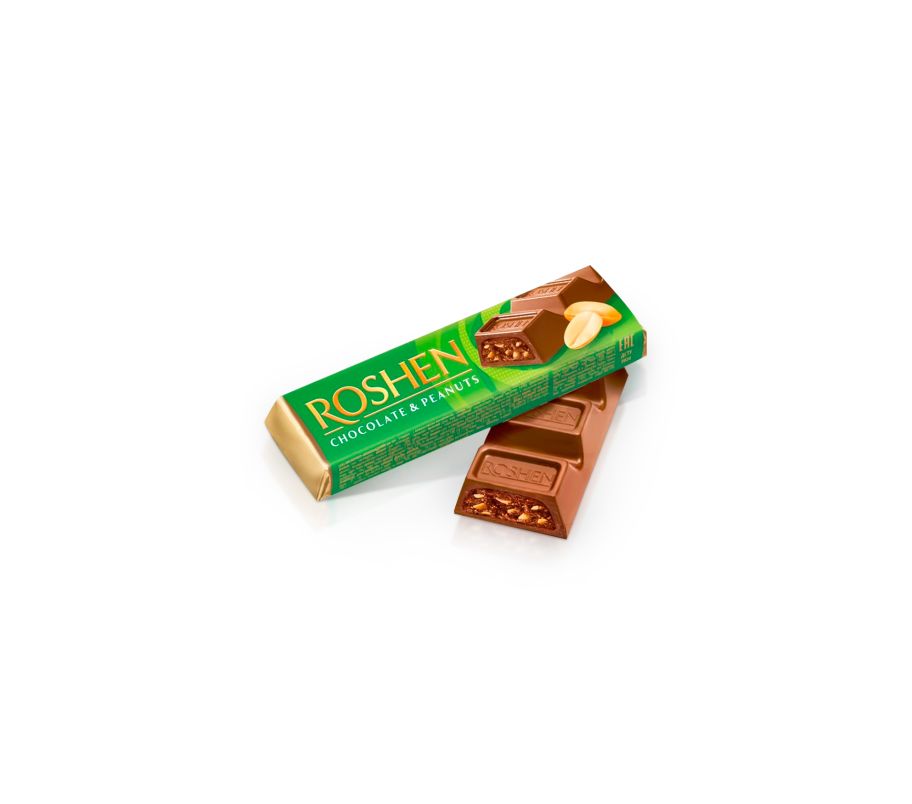 Roshen Батончик с соленым арахисом 43г
