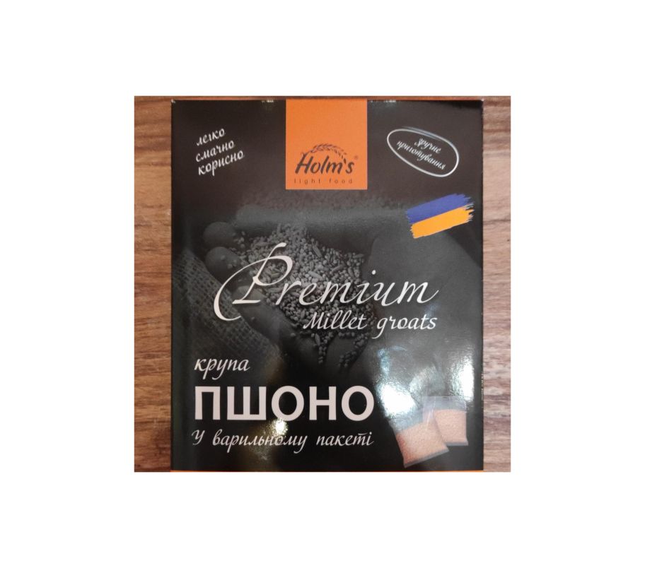 ХОЛМС ТМ Крупа пшено вар /пакет 400 г