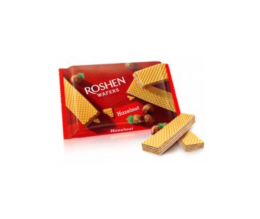 Доставка продуктов на дом в Кривом Роге Roshen Wafers вафли орех 216г