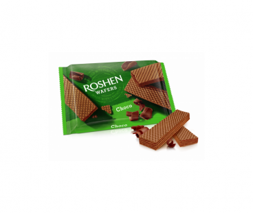 Выпечка и кондитерские изделия Roshen Wafers вафли шоколад 72г
