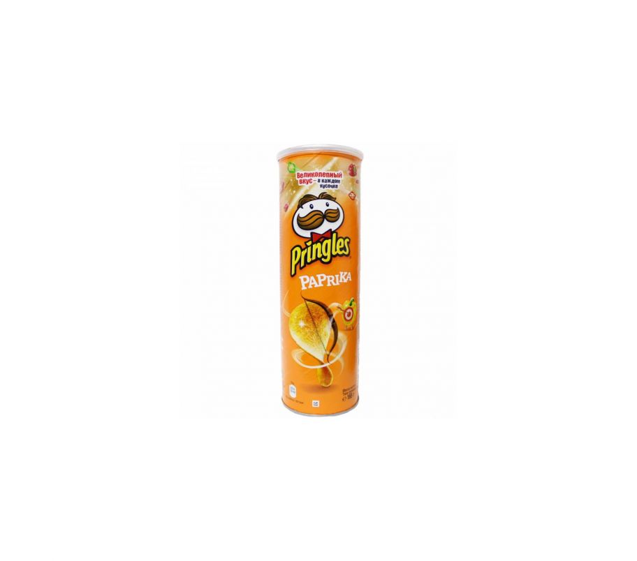 Pringles Чипсы паприка 165г