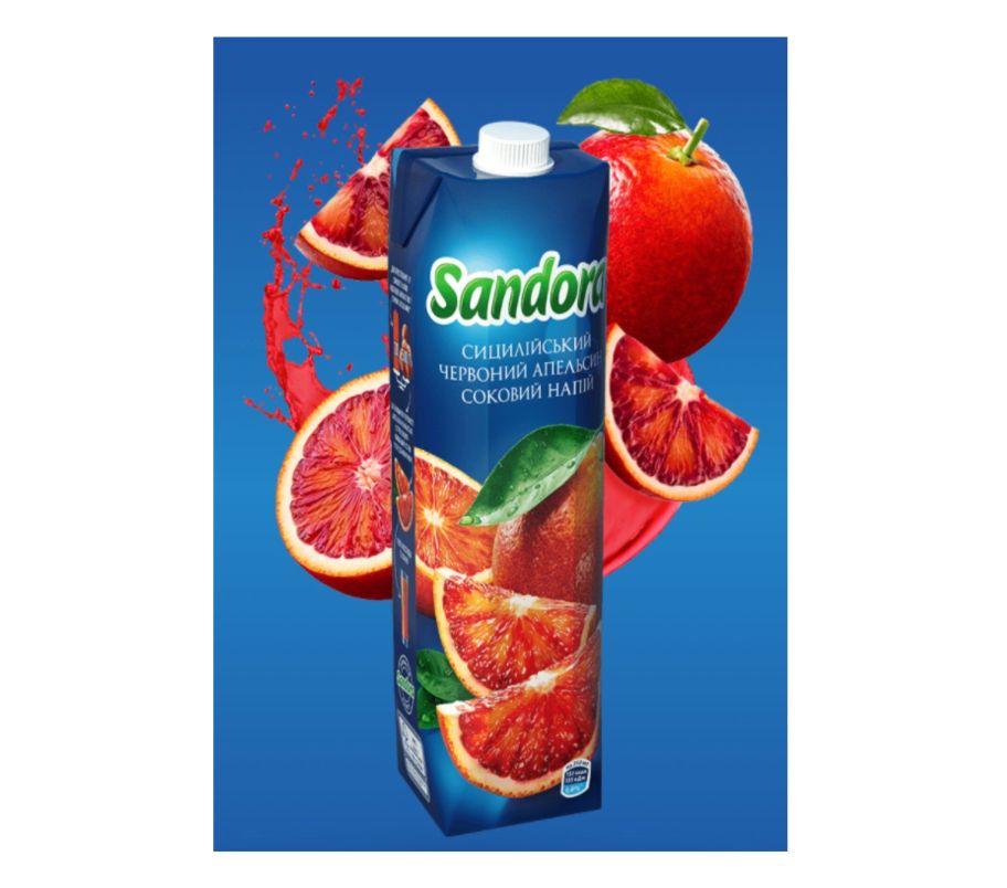 SANDORA Апельсин сицилийский 0.95л