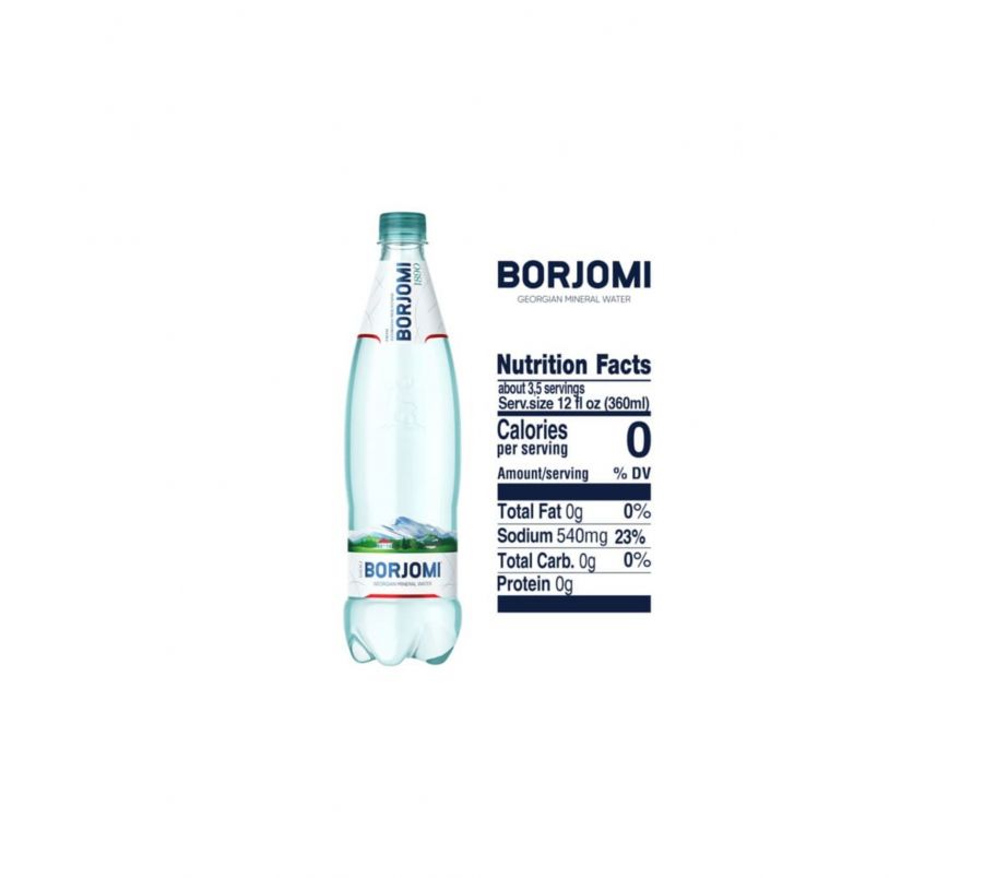 Borjomi Боржоми минеральная вода 1,25л