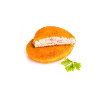 Доставка продуктов на дом в Запорожье Кордон-блю с сыром и ветчиной 