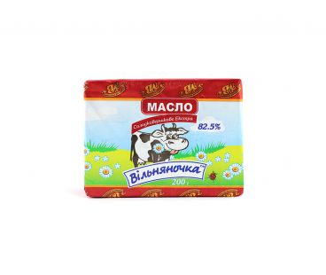 Гастрономия,молочная продукция,яйца Масло Экстра 82,5% Вольнянск  200г