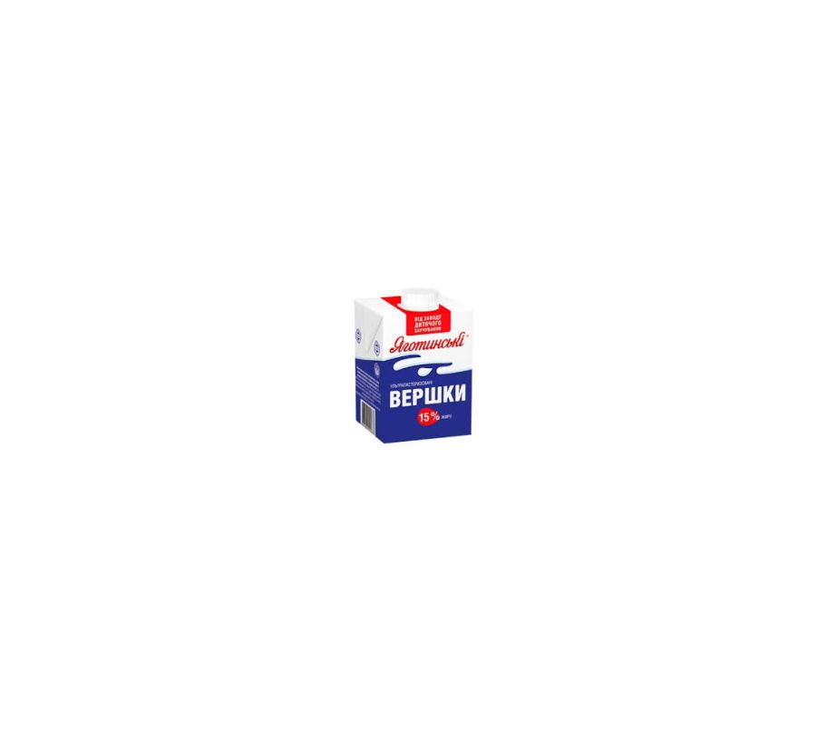 Яготинське вершки 15% 200г ТП