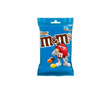  M&amp;M`s Драже с рисовыми шариками в молочн шоколаде 77г 