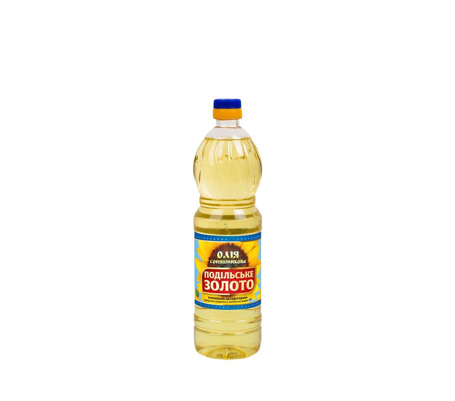 Подсолн. масло рафин Подольское золото 1 литр