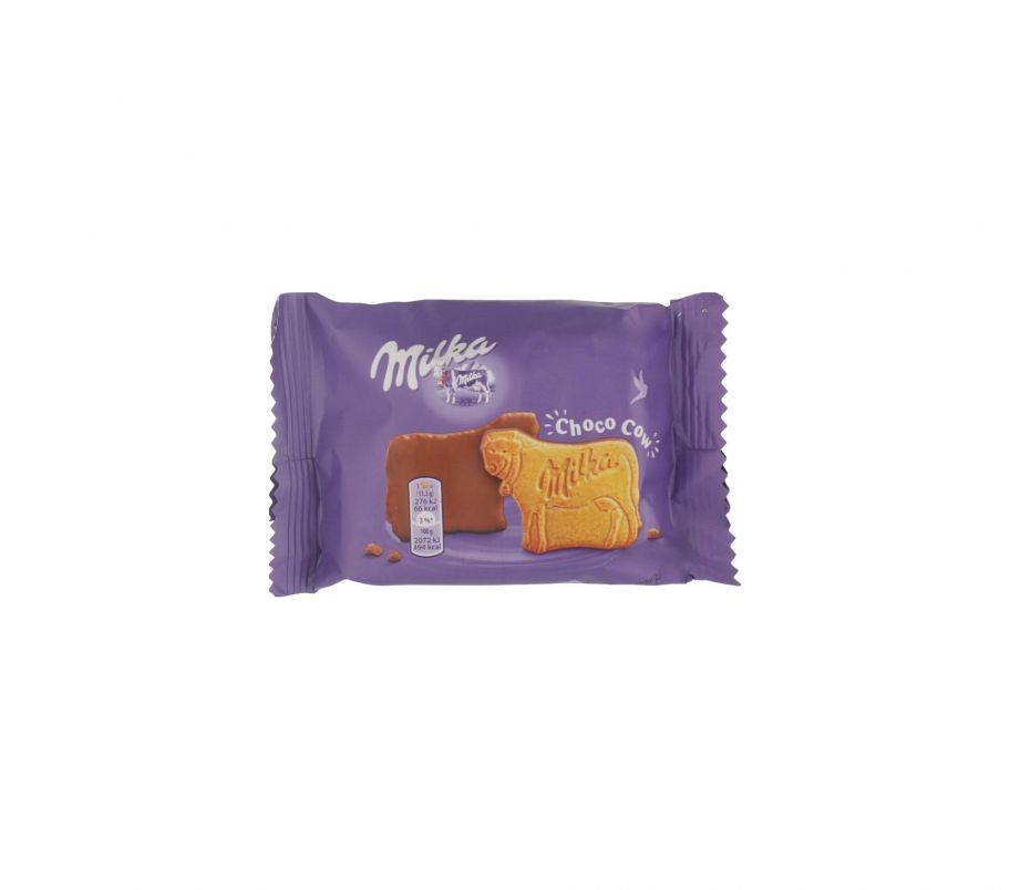 Milka печенье в шоколадной глазурью 40г