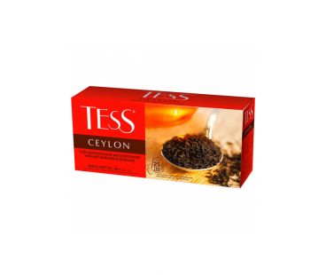  Чай черный  Тесс TESS Ceylon 25пак