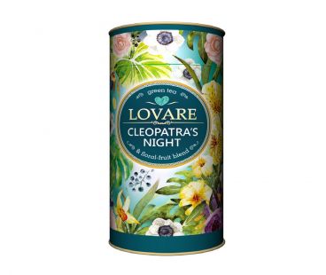 Чай фруктово-цветочный Чай зеленый Ловаре Lovare Ночь Клеопатры 80 г