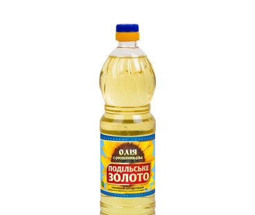Масло растительное Подсолн. масло рафин Подольское золото 1 литр