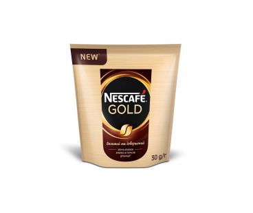  Кофе растворимый Nescafe gold пак 30 гр