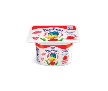 Детская молочная продукция Растишка Йогурт Клубника 2%, 115г