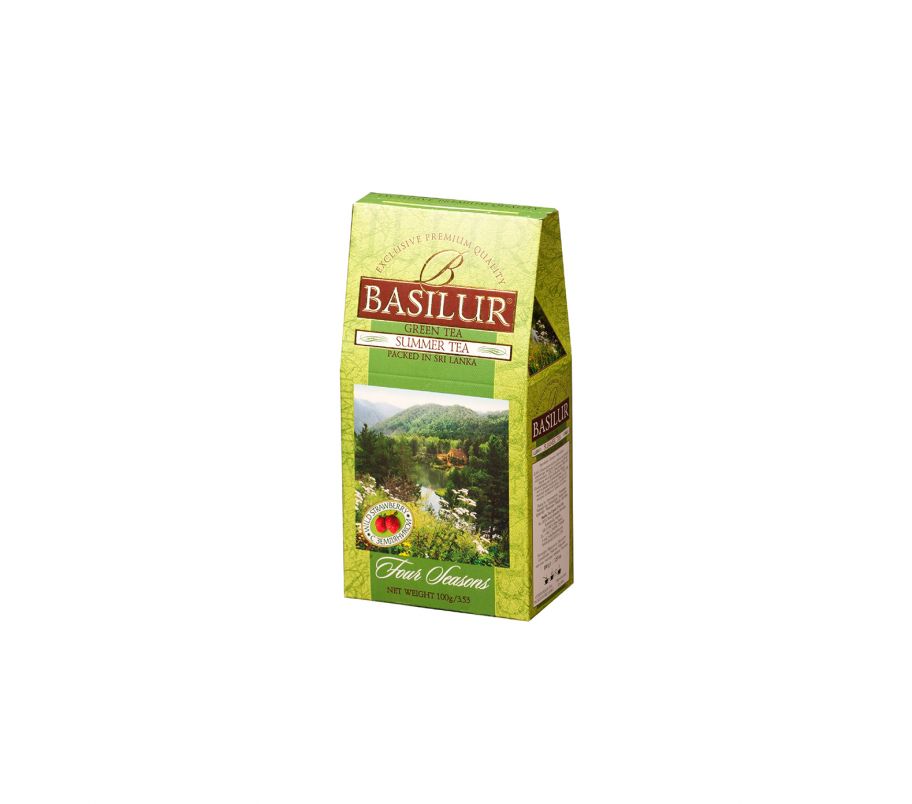 Чай зеленый Базилур Basilur Четыре сезона Летний картон 100 г