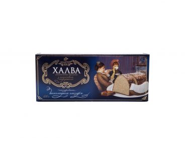  Золотой век Халва Фантазия подсолнечная ванильная с кокосом в шоколадной глазури 470г