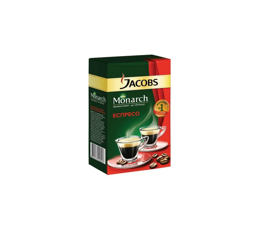  Кофе молотый Jacobs Monarch Espresso, 230 гр