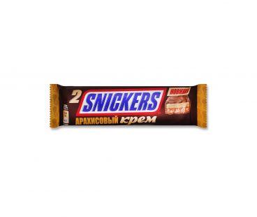 Snickers Батончик Сникерс с арахисовым маслом 36,5г