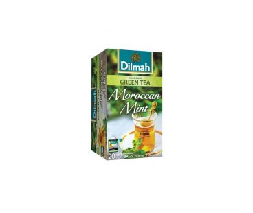 Доставка продуктов на дом в Запорожье Dilmah Чай зеленый с Марокканская мята 20*2г