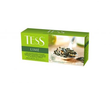 Чай TESS Чай зеленый пакетированный Тесс TESS Lime 25 x 1.5 г
