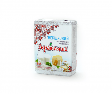 Доставка продуктов на дом в Днепре Богодухов Сыр плавл 55% Сливочный 90гр