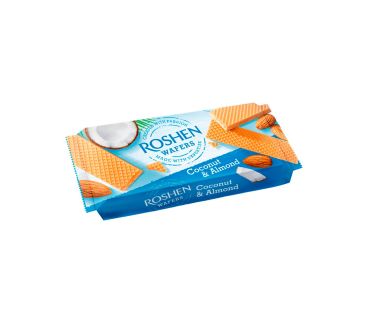Доставка продуктов на дом в Кривом Роге Roshen Wafers вафли кокос  216г