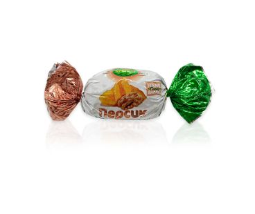  Аманті Цукерка Персик з волоським горіхом коробка 1 кг 